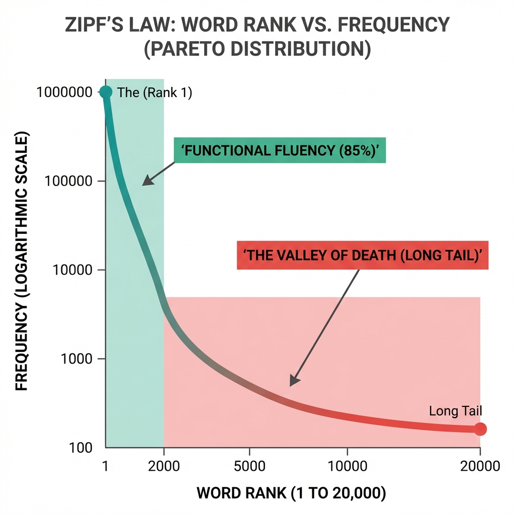 Zipf's Law Curve